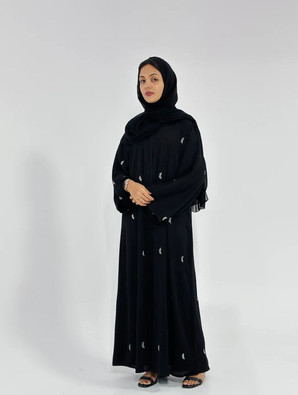 SH-23 Embroidery Abaya