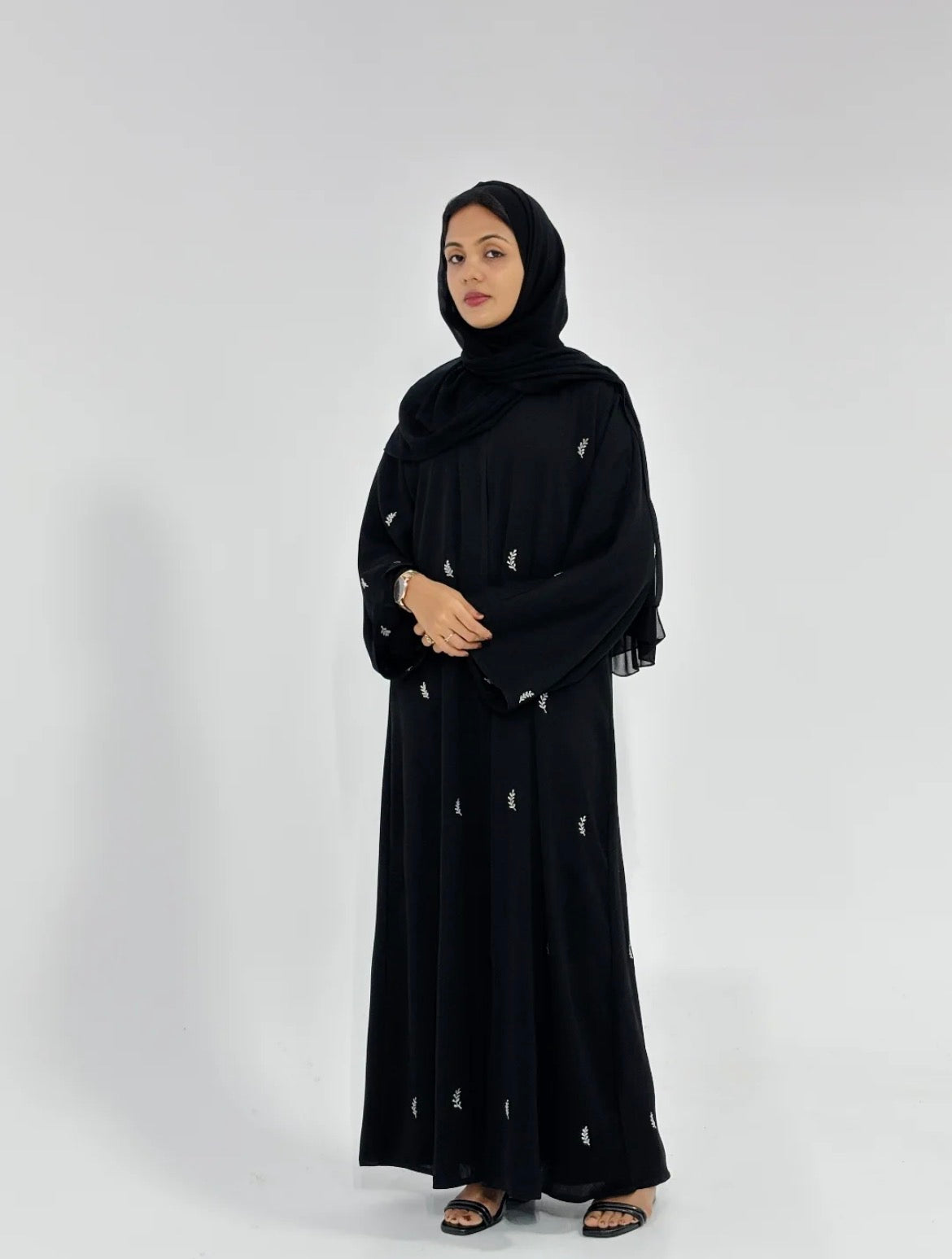 SH-23 Embroidery Abaya